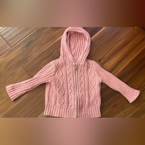 Old Navy Baby Girl Pink Sweater 12-18mo